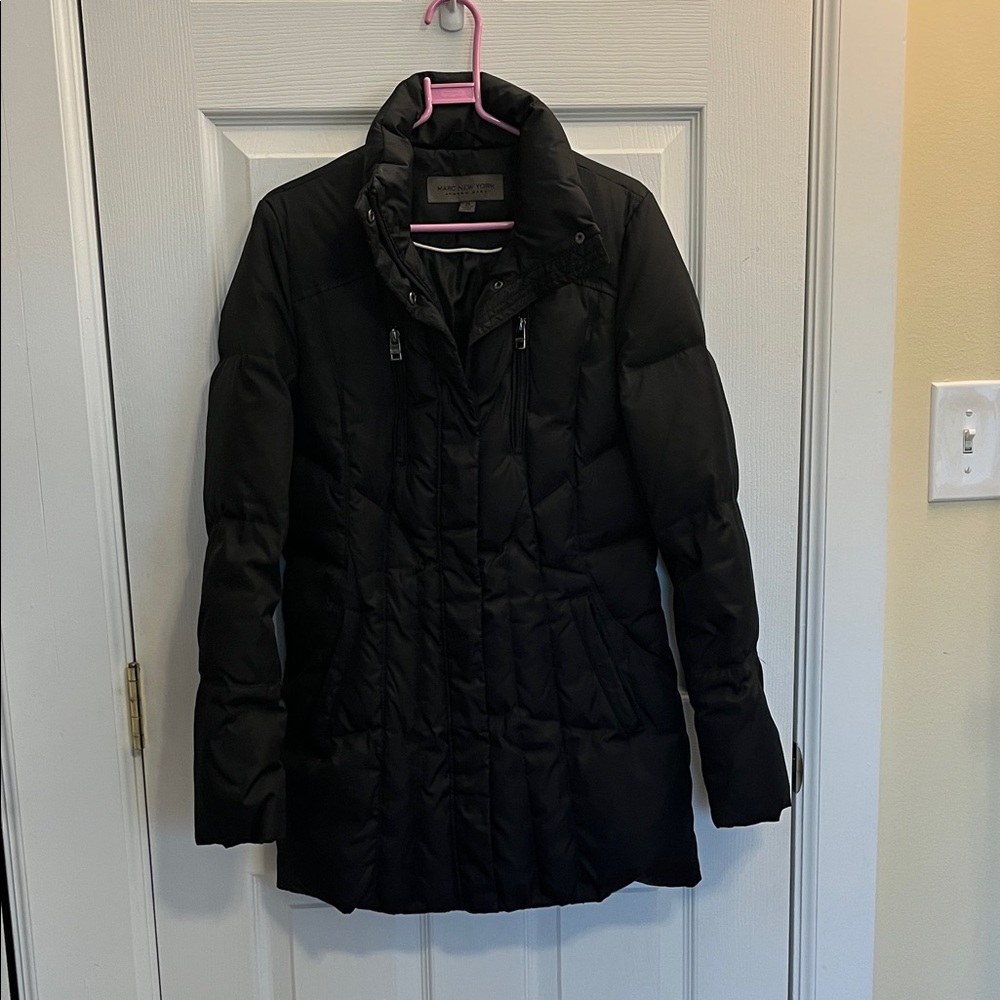 Marc New York Black Puffer Coat